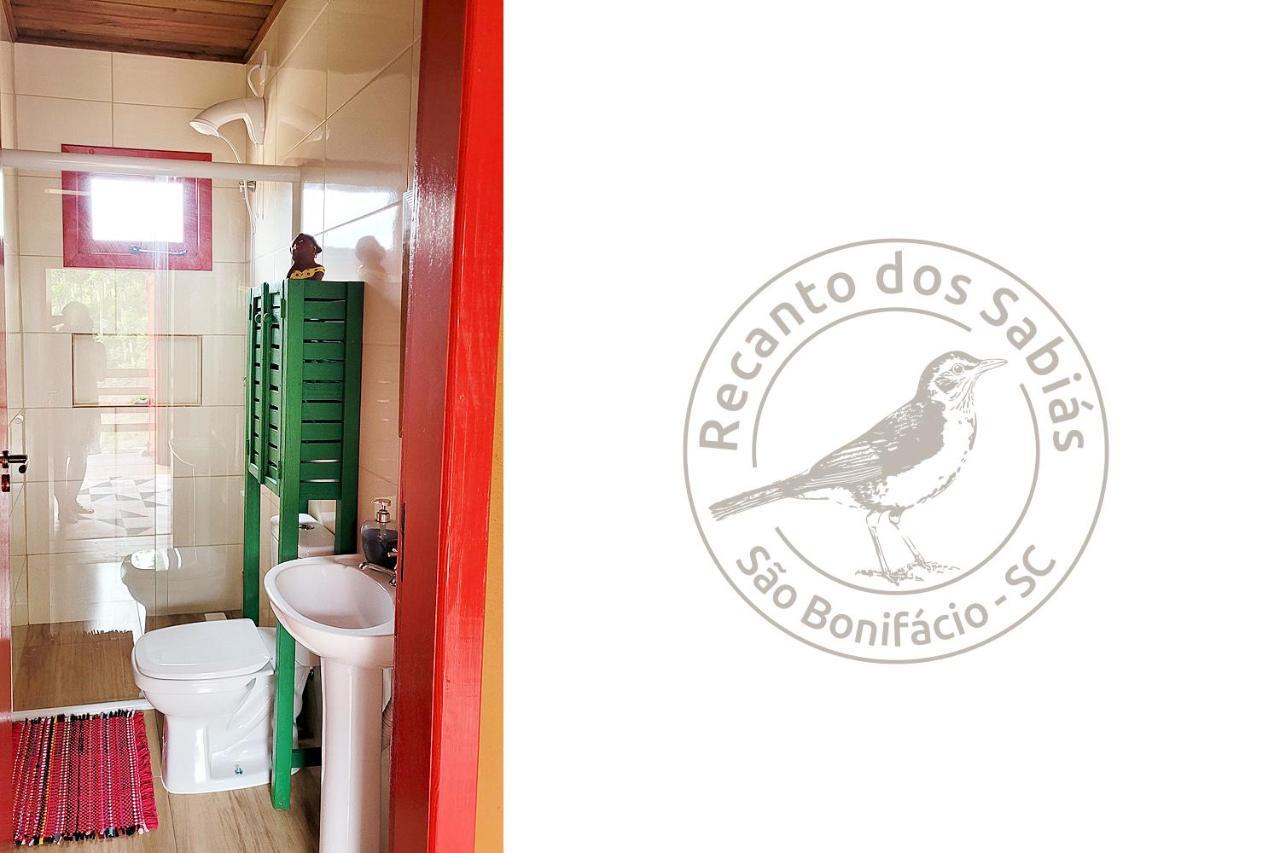 Recanto Dos Sabias - Chales Sao Bonifacio Sc Buitenkant foto